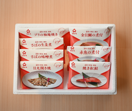 【魚屋の娘厳選】7種の煮魚・焼魚【送料込】7C-037