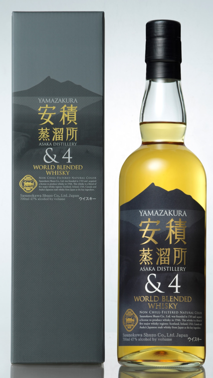 ワールドブレンデットウィスキー 安積蒸溜所&4【送料込】7E-028