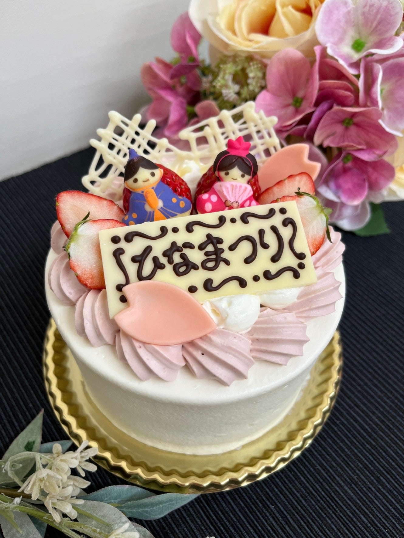 (17)ケーキ家 Piggyピギー ひなまつりデコレーション