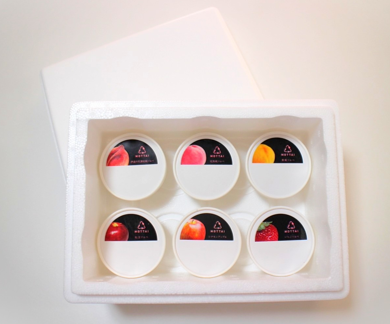 MOTTAI 福島の果物ソルベ6種セット【送料込】7B-044