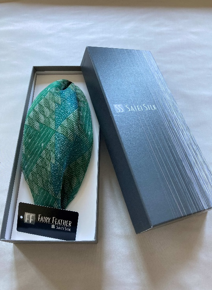 妖精の羽オーガンジースカーフ(会津型・山柄) ※化粧箱入り【送料込】7F-015