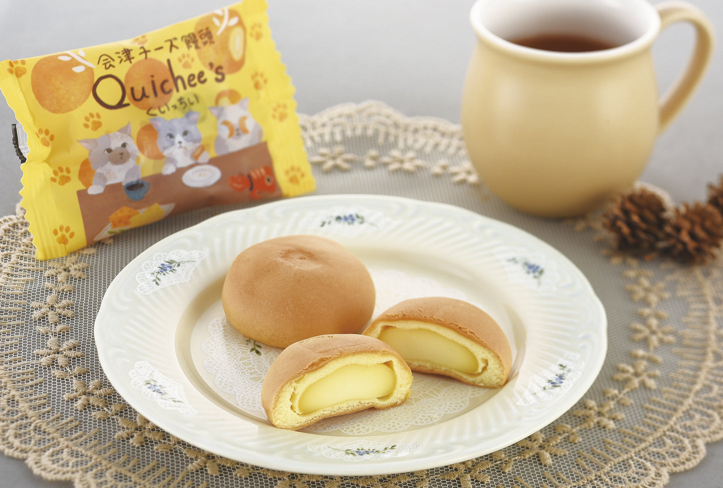 会津チーズ饅頭くいっちぃ A-012 <送料別>