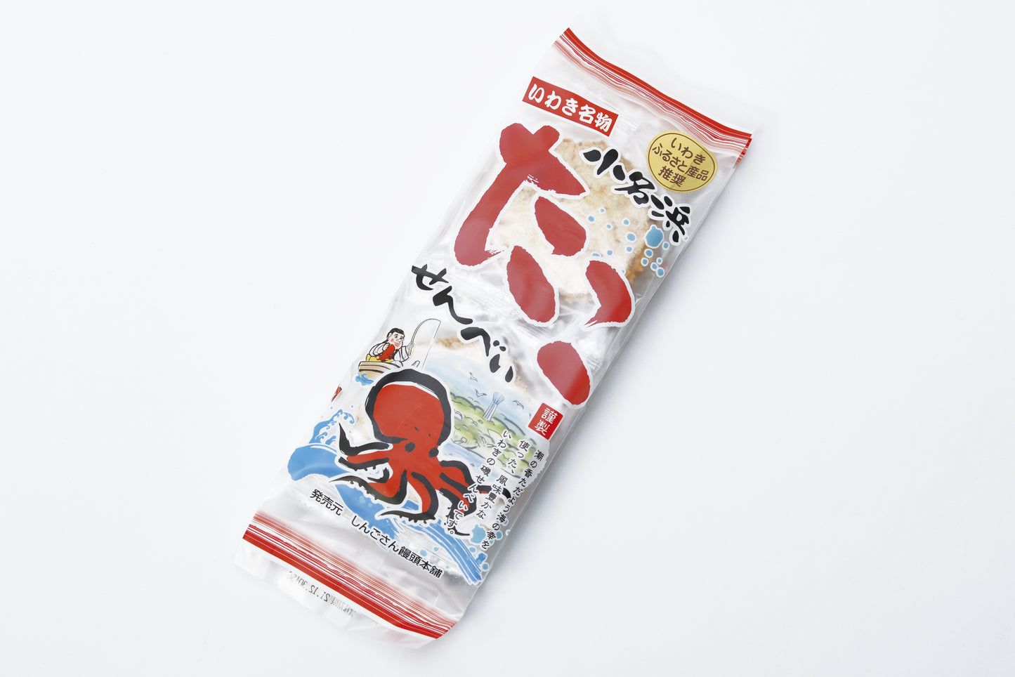 小名浜たこせんべい(2枚×8袋入り)A-016<送料別>