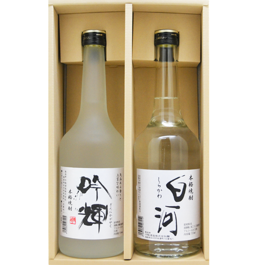 本格焼酎　吟輝・白河（ぎんにかがやく・しらかわ）【送料込】2026夏ギフト　E-04