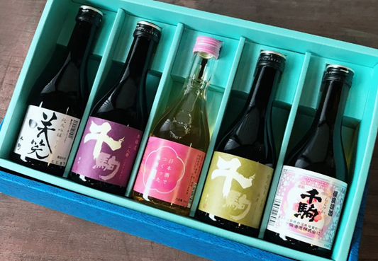 千駒　梅酒と清酒　彩の雫【送料込】7E-017