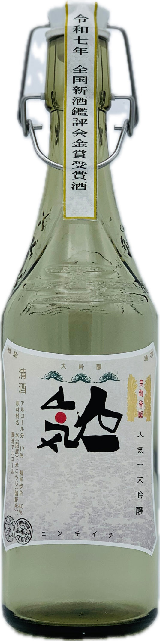 全国新酒鑑評会金賞受賞「人気一　大吟醸」＜送料別＞