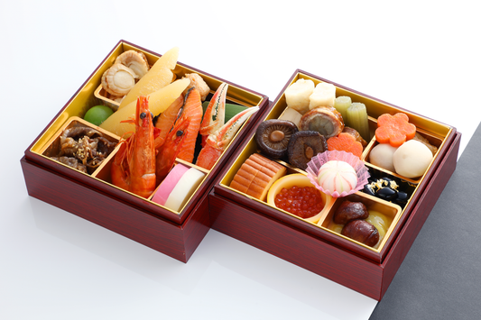 福豆屋 おせち二段重「吉祥」　B-09