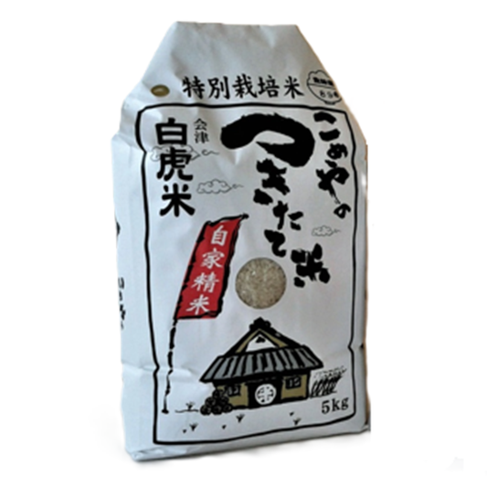 特別栽培米 会津白虎米 5kg【送料込】7A-037