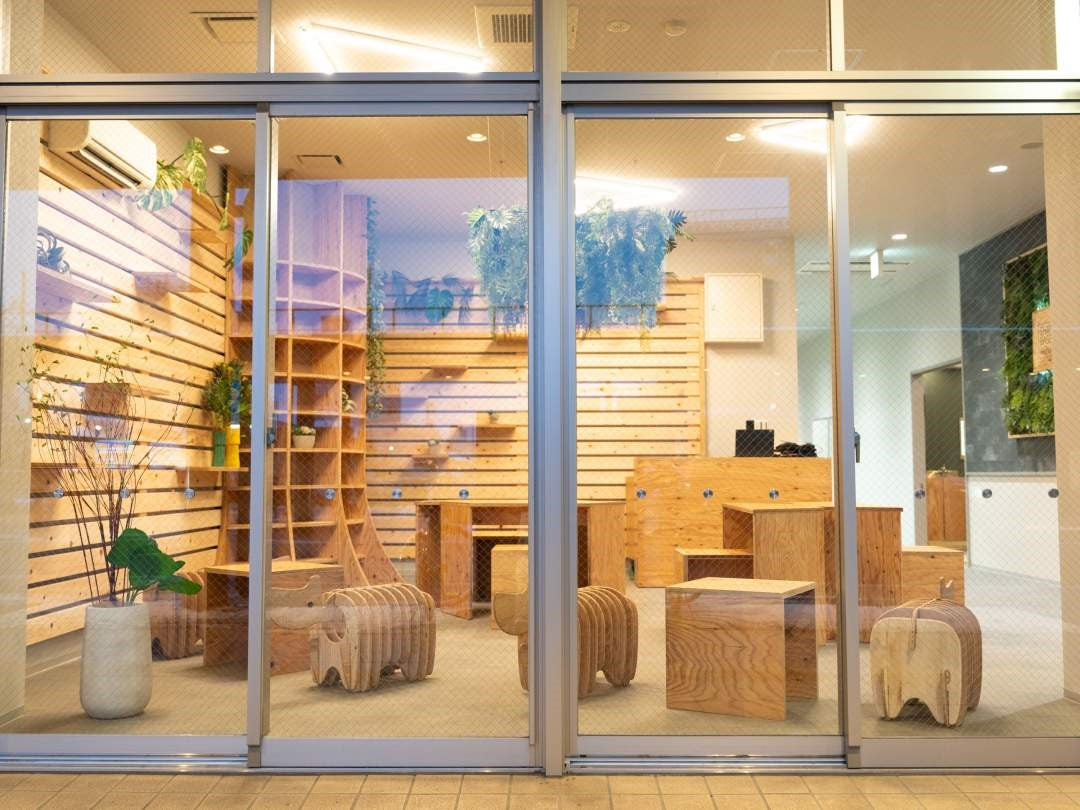 シェアベコ（あかべこスツール）【送料込】F-022