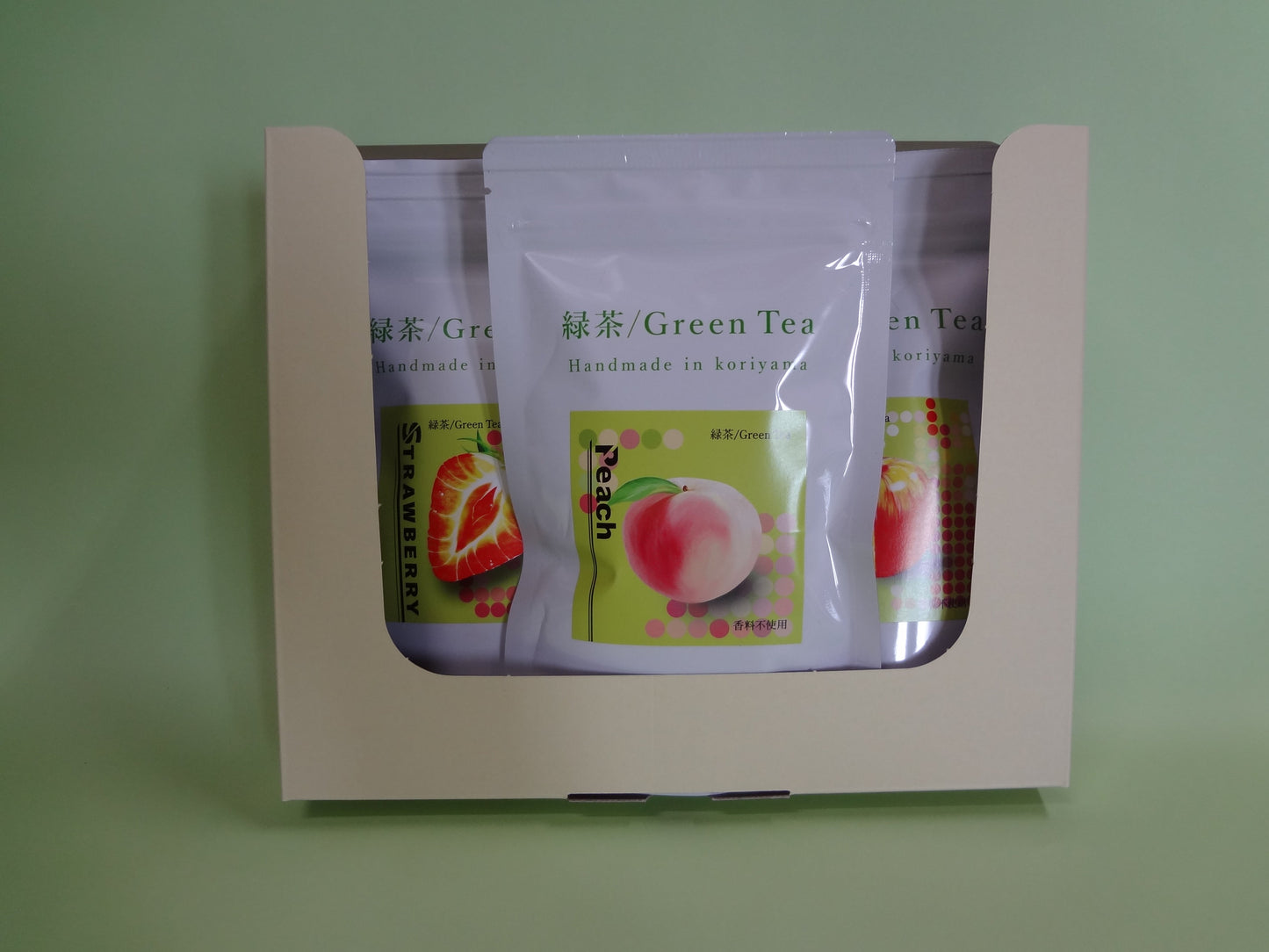 緑茶くだものスタンドパックセット【送料込】E-016