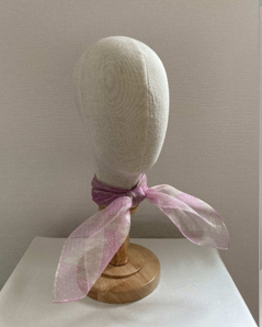 妖精の羽オーガンジースカーフ（会津型・山柄） ※化粧箱入り【送料込】7F-015