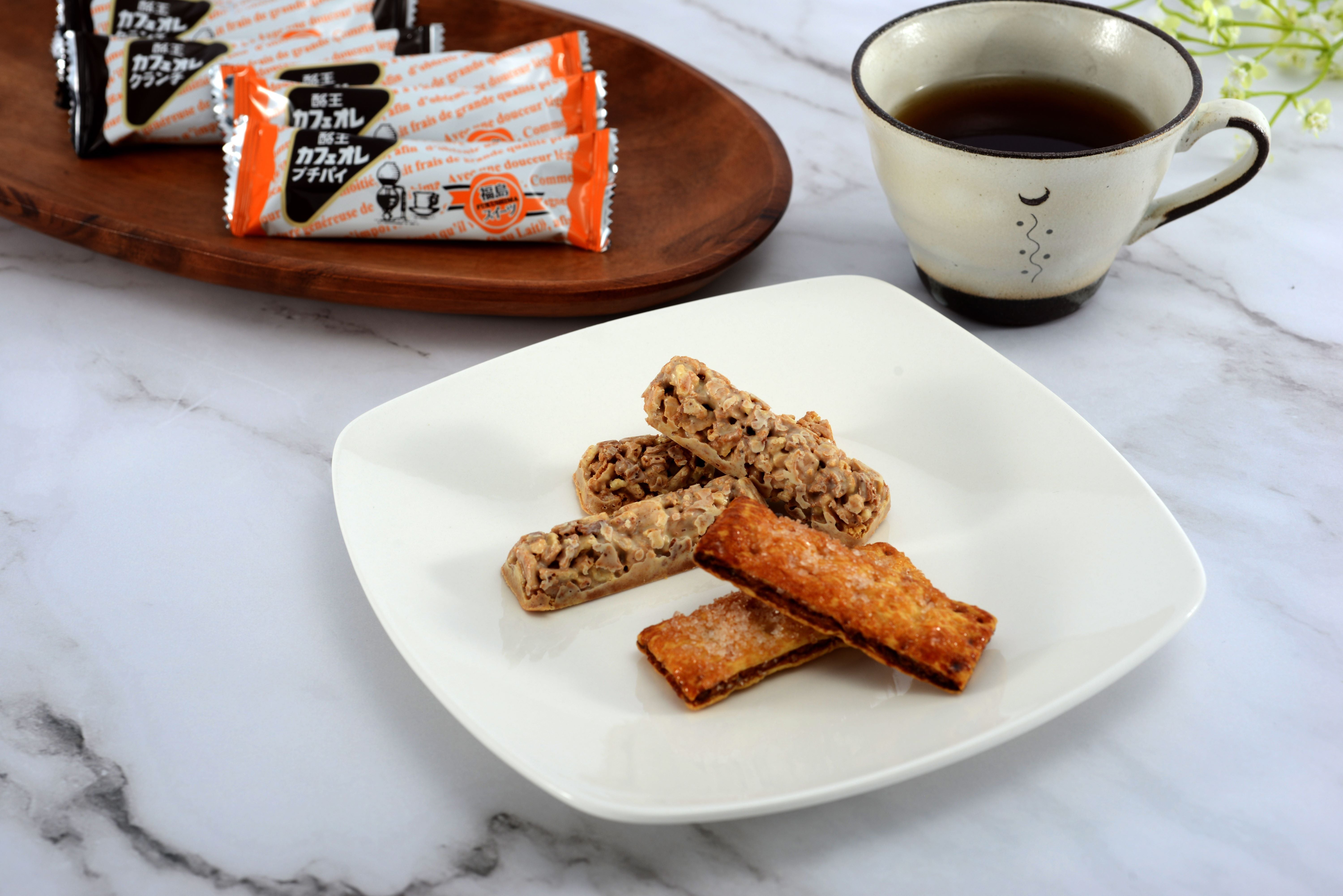 酪王カフェオレ プチパイ＆クランチ ＜送料別＞ – ふくふくマルシェ